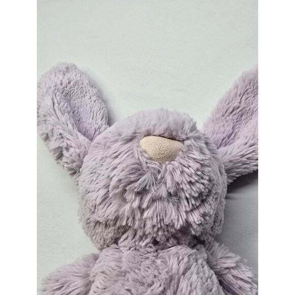 Jellycat BASHFUL LILAC BUNNY Medium 12" Soft Plush Purple Rabbit- TUSH TAGS CUT - Picture 4 of 10